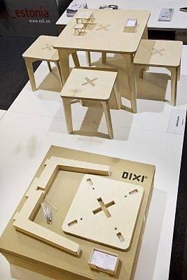 Cnc Furniture Plans, Cnc Furniture, Flat Pack Furniture, Cnc Wood, Plywood Furniture, Smart Furniture, Cardboard Furniture, Modular Furniture, Wooden Stools