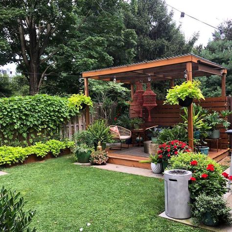 Small Gazebo, Small Patio Design, Backyard Gazebo, Patio Shade, Backyard Pergola, Patio Gazebo, Small Backyard Patio, Backyard Retreat, Pergola Patio