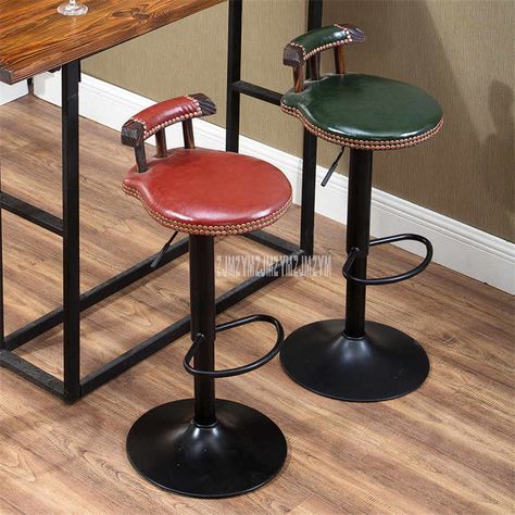 ZD14 Tier Wood Plant Shelf Pergola Particle Board Steel Frame Floor Type Wood Flower Rack Living Room Balcony Flowerpot Holder| | - AliExpress Industrial Cafe, Industrial Chair, Vintage Products, High Stool, Retro Chair, Counter Chairs, Stool Design, Iron Furniture, Cafe Chairs