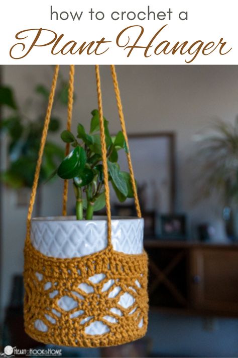 Star Plant, Crochet Plant Hanger, Beau Crochet, Confection Au Crochet, Crochet Plant, Crochet Basket Pattern, Crochet Simple, Crochet Home Decor, Plant Hangers