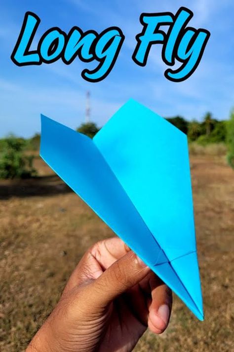 Diy Paper Airplanes How To Make, The Best Paper Airplane, Paper Airplane Steps, Paper Airplanes Instructions, Best Paper Airplane, Best Paper Plane, Plane Crafts, Origami Airplane, Christmas Party Games For Kids