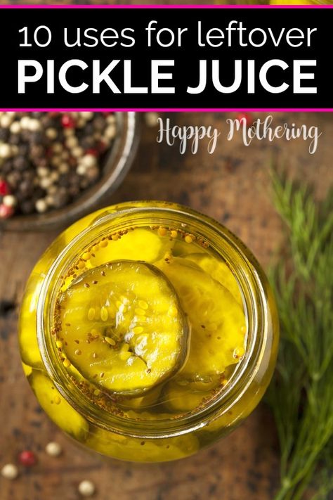 Leftover Celery, Pickle Juice Recipe, Leftover Pickle Juice, Pickle Juice Benefits, Pickle Juice Uses, Pickle Brine, Pickle Recipes, How To Make Pickles, Food Preserving