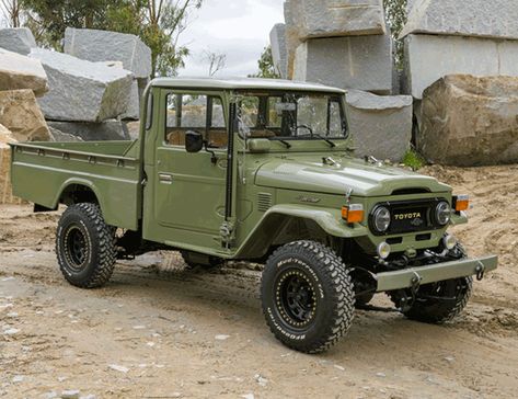 https://gearpatrol.com/2018/12/30/the-best-suv-and-truck-releases-of-2018/ Land Cruiser Pick Up, Toyota Cruiser, Land Cruiser 70 Series, Toyota Fj40, Range Rovers, Toyota 4x4, Jeep Rubicon, Overland Vehicles, Toyota Trucks