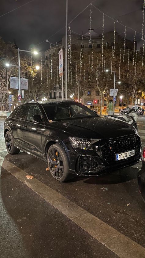 Audi Rsq8 Aesthetic, Audi Rsq8 Black, Audi Rsq3, Audi Rsq8, Dream Cars Lexus, Audi Rs Q8, Dream Cars Audi, C 63 Amg, Luxury Cars Audi