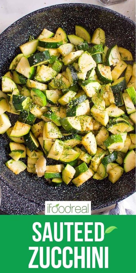 When you realize how light, tasty, and simple this Sauteed Zucchini recipe is, it’ll be one of your new summer favorites, too! All you need is five ingredients (plus salt and pepper) and just 5 minutes to prepare the ultimate pan-fried zucchini for potlucks, BBQs, picnics, and mid-week meals! Sauteed Zucchini Recipes, Steamed Zucchini, Pan Fried Zucchini, Low Carb Zucchini Lasagna, Zucchini Side Dishes, Zucchini Recipes Healthy, Easy Zucchini Recipes, Zucchini Recipe, Sauteed Zucchini