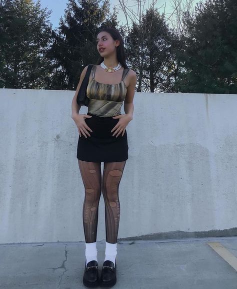 👼🏻🧚🏼🤎’s Instagram post: “Tights look book 🎪” Ripped Tights Outfit, Outfit Ideas January, Ripped Tights, Clothing Outfit Ideas, My Outfit, Tights Outfit, Fashion Fits, Aesthetic Outfits, About Me