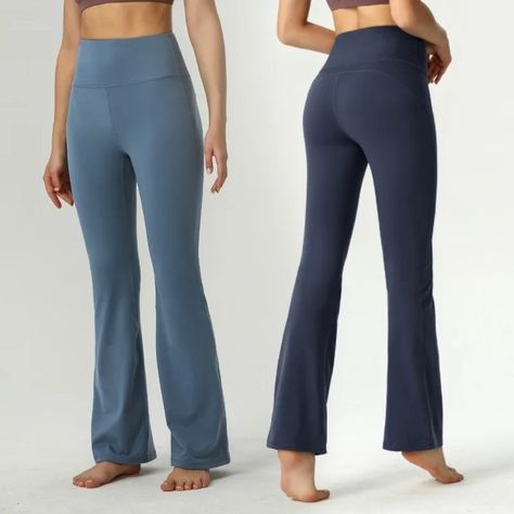 High Waist Elastic Flared Trousers Bell bottoms Yoga Leggings https://buyco.us/ #buyco #yogaleggings #yogafashionleggings #yogacaprileggings #aloyogaleggings #yogaleggingsale #activewearfashion #activewearforwomen #activewearonline #activewears #activewearbrand #womensactivewear #activewearsale #tracksuits #panties #carmen #jumpsuits #bodysuits #bras Tight Workout, Wide Leg Outfit, Yoga Pants Flare, Sport Women, Gym Clothes Women, High Waist Yoga Pants, Fitted Joggers, Yoga Pants Women, Bell Bottom Pants