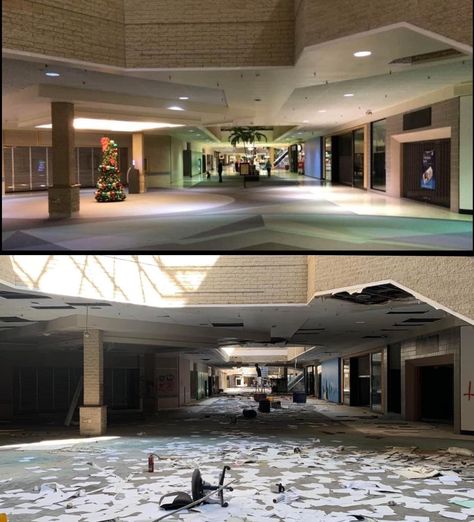 Abandon Mall, Sketch Figures, Mall Architecture, Randall Park, Abandoned Malls, Dead Malls, 90s Decor, Vintage Mall, Map Ideas