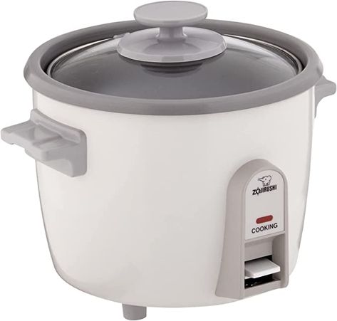 Amazon.com: Zojirushi NHS-06 3-Cup (Uncooked) Rice Cooker: Rice Maker: Home & Kitchen Zojirushi Rice Cooker, Best Rice Cooker, Rice Maker, Spatula Holder, Rice On The Stove, Rice Cooker Steamer, Perfect Rice, Rice Cookers, Cup Of Rice