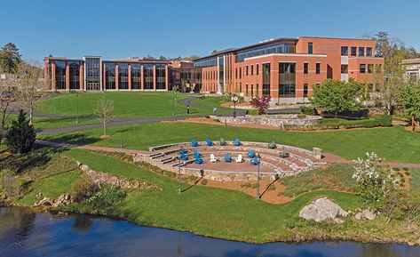 With a construction schedule developed around the Endicott College’ academic calendar, detailed coordination and meticulous schedule management were critical on the $44.5-million Samuel C. Wax Academic Center. Endicott College, Masonry Construction, Lectures Hall, Academic Calendar, Collaboration Space, Construction Management, School Programs, Fire Protection, Summer Break