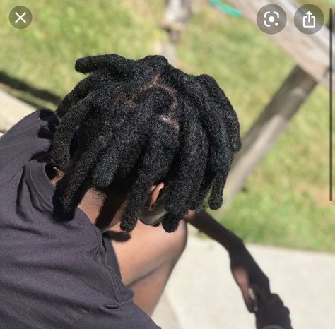 Wicks Dreads, Black Hair Locs, Dreads Short Hair, Thick Dreads, Mens Dreadlock Styles, Dread Hairstyles For Men, Dreadlock Hairstyles For Men, Beautiful Black Hair, Beautiful Dreadlocks