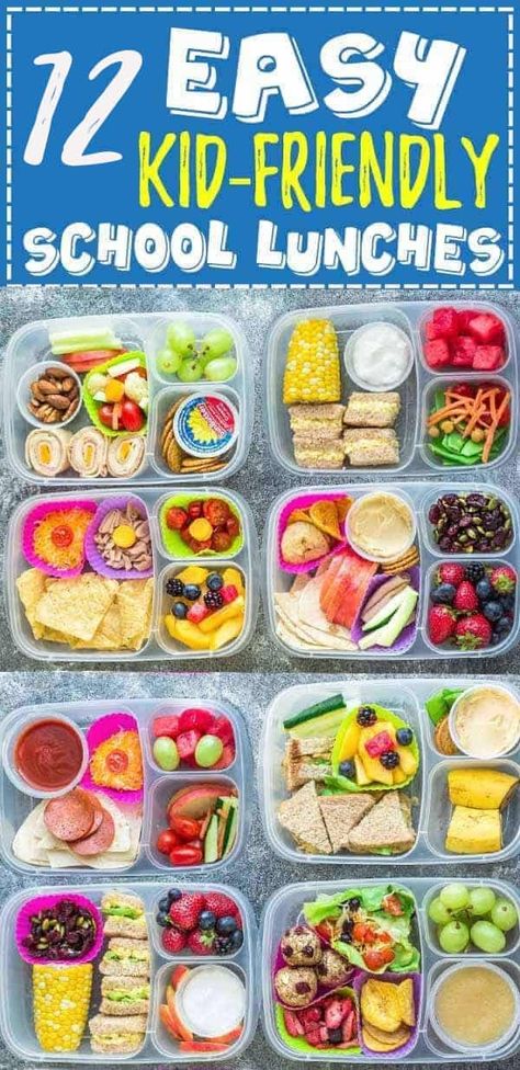 Kindergarten Lunch, Preschool Lunch, Easy School Lunches, Lunch Box For Kids, School Lunch Ideas, Healthy Lunches For Kids, Toddler Lunches, Healthy School, Healthy School Lunches