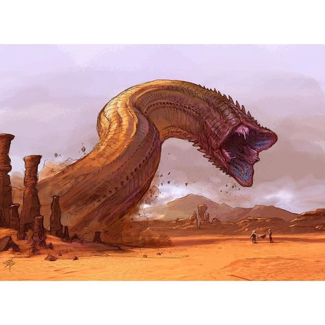 Kaiju Design, Monster Artwork, Dune Art, Creature Artwork, Giant Monsters, Fantasy Beasts, 다크 판타지, Alien Concept Art, Monster Concept Art