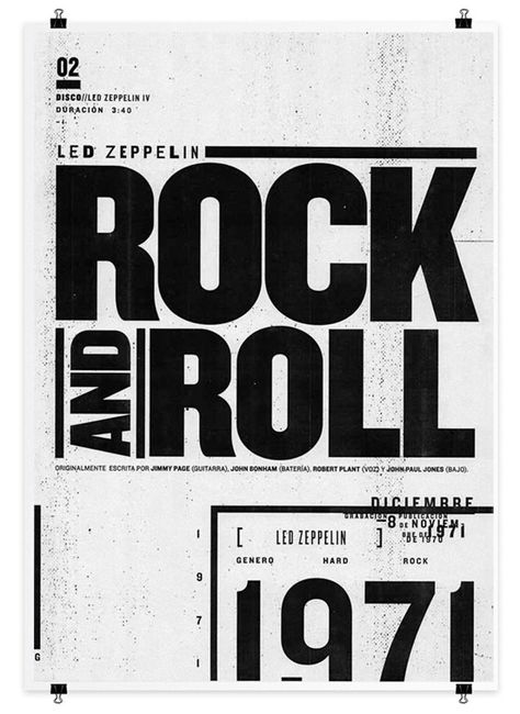 Led Zeppelin by Matias Chilo, via Behance Casa Rock, Led Zeppelin Iv, Chemical Plant, 광고 디자인, 타이포그래피 포스터 디자인, Type Posters, Rock Posters, Janis Joplin, Led Zeppelin