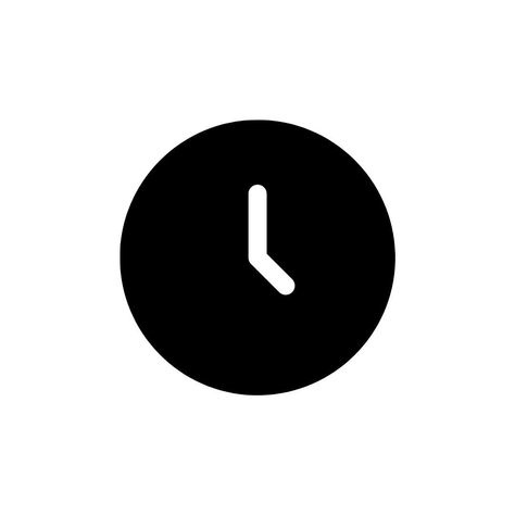 Clock White Icon, Black And White Clock Icon, Steampunk Font, App Store Icon, Icon White, Black App, Clock Icon, Black Clocks, Store Icon