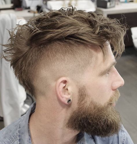 Mohawk Haircut, High Fade Haircut, Mohawk Hairstyles Men, Faux Hawk Hairstyles, Mullet Haircut, Mohawk Hairstyles, High Fade, Men Haircut Styles, Punk Hair