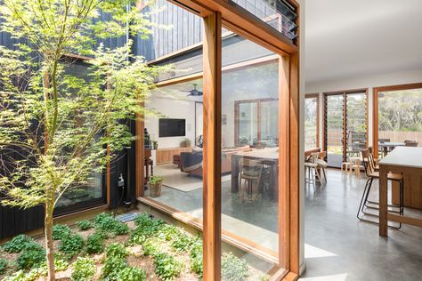 Gallery of Edgar St. House / Alex Urena Design Studio - 7 Addition Off Kitchen, Sunroom Addition Off Kitchen, Natural Sources Of Light, Japanese Scandinavian, Japandi House, Japandi Home Decor, Japandi Interior Design, Sunroom Addition, Japandi Home