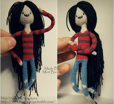 Adventure Time Crochet, Adventure Time Crafts, Nerdy Crochet, Time Craft, Marceline The Vampire Queen, Crochet Disney, Geek Crafts, Vampire Queen, Yarn Craft