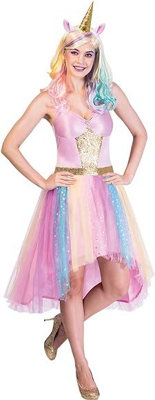 Amscan 9903585 Pastel Dress with Unicorn Headband-Size 10-12-1 PC : Amazon.co.uk: Everything Else Roulette Tattoo, Unicorn Fancy Dress, Fancy Dress Ideas, World Book Day Costumes, Book Day Costumes, Casino Dress, Unicorn Costume, Casino Outfit, Womens Fancy Dress