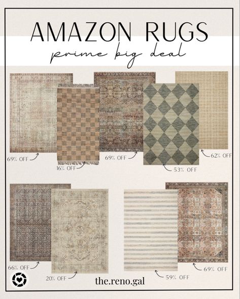 Amazon Prime Big Deal Days rug sale! Neutral rug. Moody rug. Traditional rug. Amazon rug. Area rugs under $400. #amazonhome #founditonamazon #amazonfinds #amazonrug#LTKxPrime Whole House Rug Scheme, Costco Area Rugs, Coordinating Area Rugs, Best Rugs On Amazon, Pairing Rugs Open Concept, Kitchen Rug Amazon, Rugs In Open Floor Plan Coordinating, 7x9 Area Rugs, Trending Area Rugs