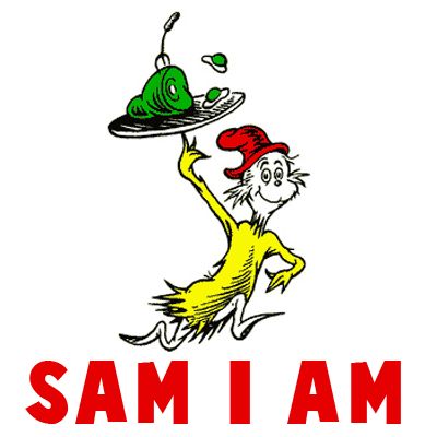 How to Draw Sam I Am from Green Eggs and Ham in Easy Steps Sam I Am Green Eggs And Ham, Green Eggs And Ham Shirt, Dr Seuss Green Eggs And Ham Craft, Diy Green Eggs And Ham, Dr Seuss Images, Dr Seuss Green Eggs And Ham, Children's Book Characters, Dr Seuss Baby Shower, Dr Seuss Crafts