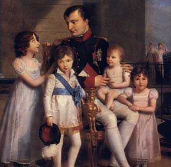 Napoleon had only one legitimate child, Napoleon II. Napoleon Painting, Napoleon Josephine, First French Empire, Napoleon Bonaparte, Historical Painting, British Soldier, French Empire, Military Heroes, French Revolution