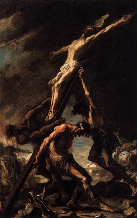 aising of the Cross, Alessandro Magnasco, 1667 – 1749 Christian Imagery, Biblical Artwork, Jesus Drawings, The Crucifixion, Jesus Artwork, Rennaissance Art, Jesus Christ Art, Roman Holiday, Jesus Painting