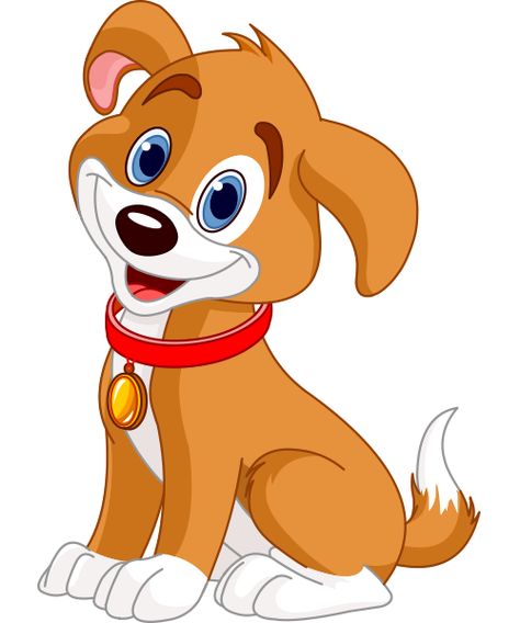 Puppy with Collar Dog Wheelchair, Dog Clip Art, Ceramics Art, Dog Vector, Dog Clip, Happy Puppy, Puppy Care, Animal Clipart, Pet Puppy