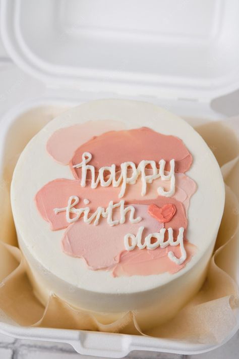 Cute Bento Cake For Best Friend, Bento Cake Ideas For Best Friend, Small Bento Cake, Bento Cake For Best Friend, Birthday Bento Cake Ideas, White Bento Cake, Happy Birthday Bento Cake, Bento Cake Ideas, Birthday Bento Cake