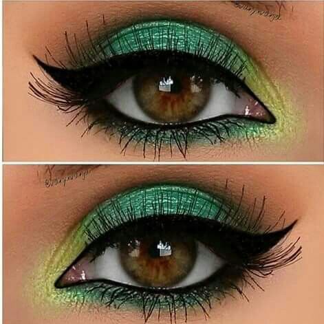 Peacock Eye Makeup, Eye Makeup Images, Bold Eye Makeup, Eye Makeup Pictures, Makijaż Smokey Eye, Eye Makeup Designs, Colorful Eye Makeup, Green Eyeshadow, Makeup Eye Looks