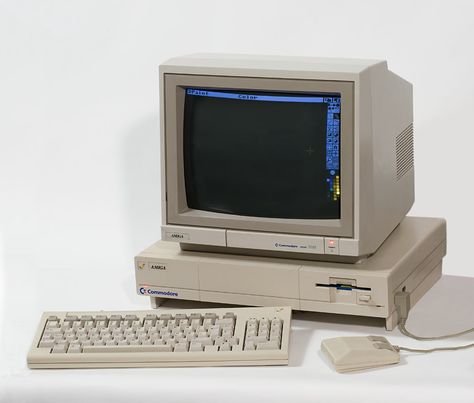 Old Computer, Computer, White