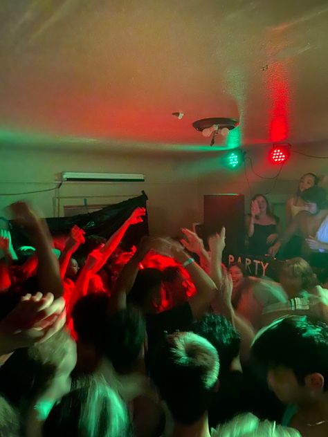 College House Party Aesthetic, Uc Davis Aesthetic, Frat Party Aesthetic, College Party Aesthetic, House Party Aesthetic, Dorm Party, Frat Party, College Wall Art, Party Night Club Aesthetic