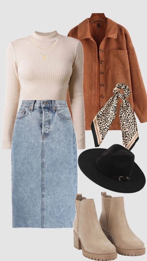 Modest Fall Outfits, Modesty Outfits, Cute Modest Outfits, Chic Fall Outfits, Fall Outfit Ideas, Modest Fashion Outfits, Fall Fashion Outfits, Casual Style Outfits, Mode Inspiration