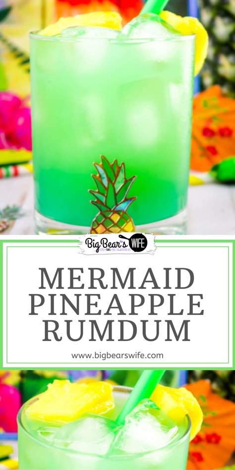 Vanilla Rum, Summer Drinks Alcohol, Mixed Drinks Alcohol, Yummy Alcoholic Drinks, Pineapple Rum, Beach Drinks, Liquor Drinks, Resep Diet, Boozy Drinks