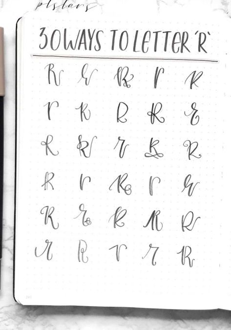 The  is the 18th letter of the modern English alphabet and the third most common letter in the English#fontlove #alphabetart #prettytype #handwrittenletters #fontobsessed Small R Tattoo Letter, R Initial Nails, R Letter Tattoo Design, Handwritten Fonts Alphabet, Cursive R, Pretty Fonts Alphabet, Letter R Tattoo, Brush Lettering Font, Tattoo Word Fonts