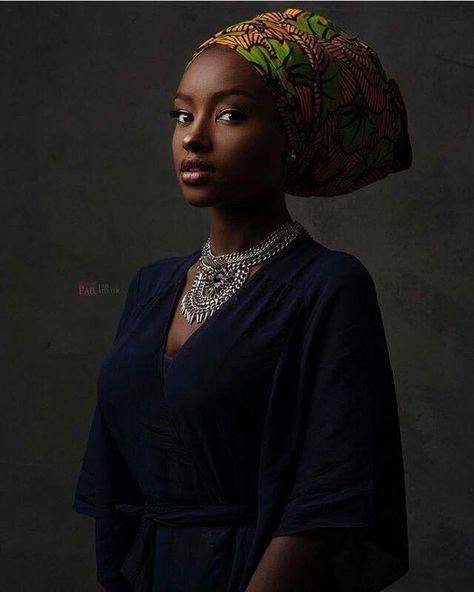 Women Models, Dark Skin Beauty, Dark Skin Women, African Beauty, Turbans, Head Wrap, African Women, Black Is Beautiful, Head Scarf