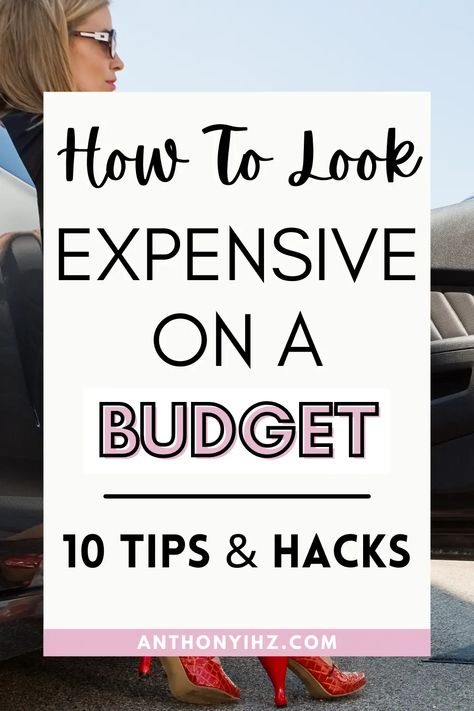 How To Look Expensive On A Budget - Anthony Ihz Bougie On A Budget Outfit, Expensive Taste Outfits, Cheap Expensive Looking Outfits, Cheap Outfits That Look Expensive, Looking Expensive On A Budget, How To Look Boujee On A Budget, Look Expensive On A Budget Outfits, Cheap Bags That Look Expensive, How To Dress Wealthy On A Budget