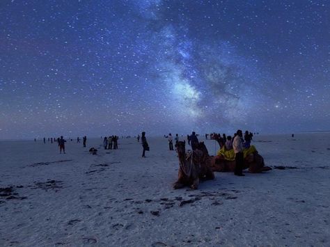 What if this night wasn't a blank canvas, but a sky full of gazillion stars ?  Rann Utsav.  #greatrannofkutch #gujarattourism #Gujarat #kutch #whitesaltdesert #starrynight #camels #rannutsav2017 Gujarat Aesthetic, Rann Utsav Kutch, Gujarat Tourism, Great Rann Of Kutch, Rann Of Kutch, Kutch Gujarat, How The Universe Works, White Desert, Andaman And Nicobar Islands