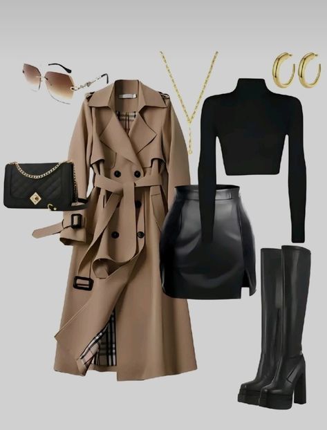 Corporate Baddie Aesthetic, Stylish Winter Outfits, Corporate Style, Winter Fashion Outfits Casual, Cold Outfits, Causual Outfits, Looks Chic, Autumn Outfit, Professional Outfits