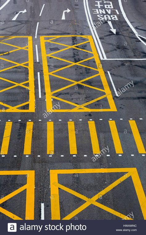 Road Pavement, Road Pictures, Road Markings, Drifting Cars, Cross Roads, Urban Environment, Environment Design, Black Panther, Painting Inspiration