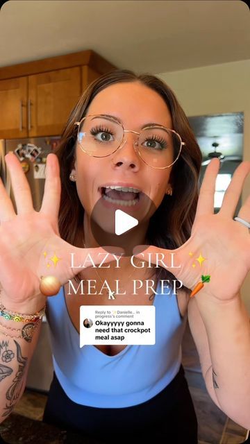 jenna_bariatricbestie on Instagram: "lazy girl meal prep is the name of my game 😋🥕🧅✨ #mealprep #recipe #potroast #crockpotmeal #healthymeal #dinnerideas #cookwithme #lazymeals #lazymealprep #bariatric #wls #fitnessjourney #healthyswaps #easymeals" Lazy Girl Meal Prep, Meal Plan High Protein, Mealprep Recipe, Lazy Meal Prep, Healthy Swaps, Lazy Girl, I Am Game, Pot Roast, High Protein