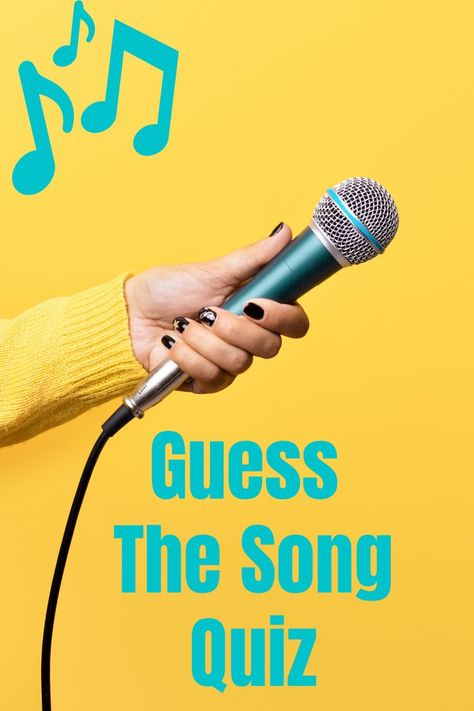 Guess the Song Quiz Finish The Lyrics Game, Guess The Lyrics, Middle School Games, Birthday Quiz, Guess The Song, Free Quizzes, Euphoria Party, Singing Games, Finish The Lyrics