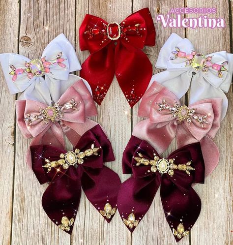 Hair Bows Diy Ribbon, Diy Hair Accessories Ribbon, Bow Fashion, Fancy Bows, Soft Pink Theme, Ribbon Crafts Diy, Bows Diy Ribbon, Ribbon Headbands, Hair Ribbons