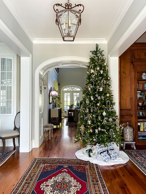 Christmas Home Tour James Farmer Christmas, Classic Southern Christmas Decor, Home Tours Traditional, Christmas Home Tours 2024, Southern Christmas Decor, Southern Christmas Decorations, Charleston Christmas, Christmas Home Tours, Holiday House Tours