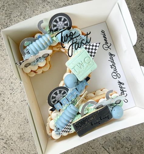 Ronnie is Two Fast! 🚙 Number two filled with Nutella 😋 #numbercake #lettercake #twofastcake #twofast #carcake #2ndbirthdaycake… | Instagram Number 2 Birthday Cake Boy, Two Fast Cake Ideas, Two Fast Two Curious Birthday Cake, 2 Fast Cake, 2 Fast Birthday Cake, Number 2 Birthday Cake, Two Fast Birthday Cake, Two Fast Cake, 2nd Birthday Ideas