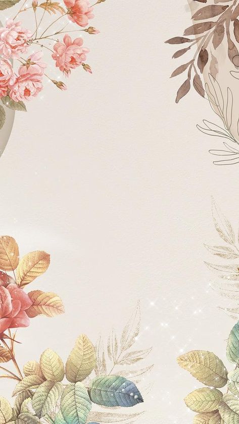 Writing Background Design Aesthetic, Vintage Floral Background Wallpapers, Wallpaper Backgrounds Boho, Background Flowers Aesthetic, Peach Floral Background, Flower Border Design Aesthetic, Background Aesthetic Vintage, Vintage Public Domain, Vintage Flower Backgrounds