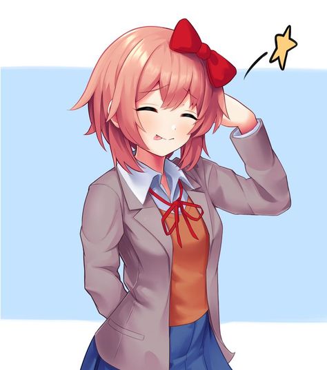 Sayori Fanart, Magical Girl Madoka, Future Artist, Oki Doki, Doki Doki Literature Club, Sans Cute, Psychological Horror, Sweetie Pie, Doki Doki