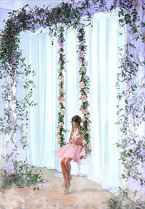 15 Party Ideas Quinceanera, Enchanted Forest Quinceanera Theme, Enchanted Forest Quinceanera, Pink Bat Mitzvah, Enchanted Forest Birthday, Sweet 15 Party Ideas Quinceanera, Sweet 15 Party Ideas, Enchanted Forest Party, Enchanted Forest Theme