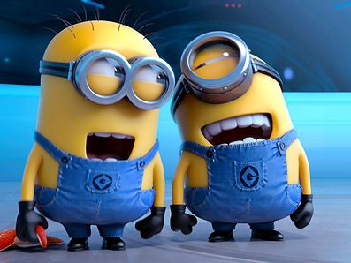 laughing minions Minion Humour, Despicable Me 2 Minions, Funny Minion Pictures, Happy New Year 2015, Minion Pictures, Minions Love, Minions Wallpaper, Whatsapp Videos, Despicable Me 2