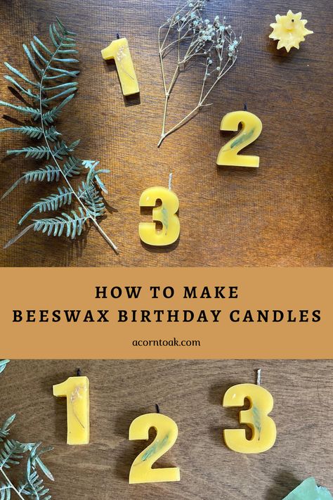 These handmade beeswax birthday candles are so special, and are the perfect keepsake to remember your child’s birthday. Diy Birthday Candles, Kids Candle Crafts, Waldorf Birthday Party, Creating Traditions, Birthday Candles Diy, Waldorf Birthday Ring, Waldorf Birthday Crown, First Birthday Candle, Sented Candles